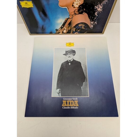 Giuseppe Verdi Aida Deutsche Grammophon 3 LP 2741 014 1982 - Picture 5 of 8